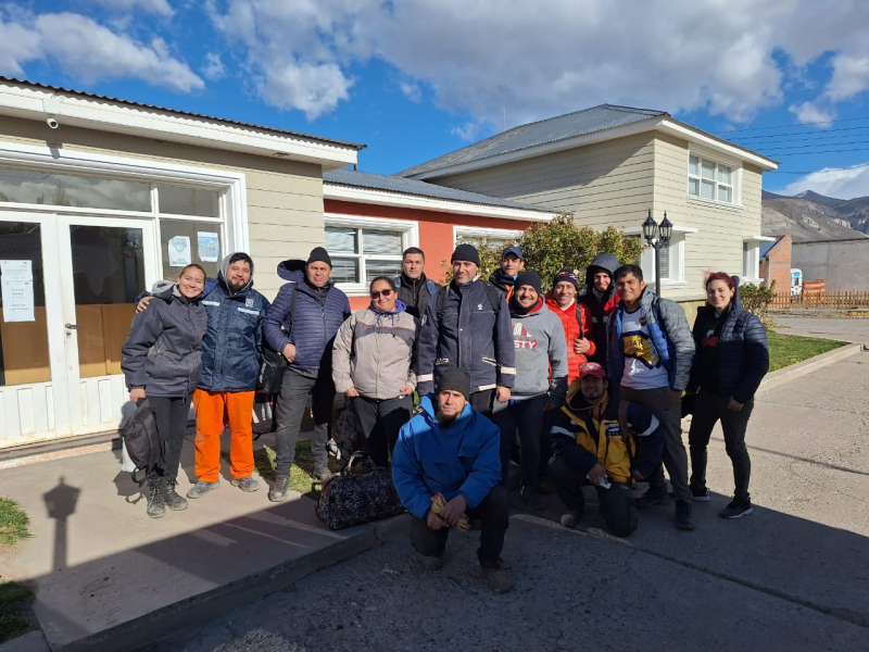 Finalizó el Curso Básico de Combatiente de Incendios Forestales en Lago Posadas