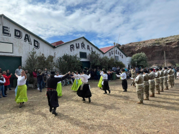 El presidente del CAP, Adrián Suárez, inauguró la 101ª Exposición Rural de Puerto Deseado