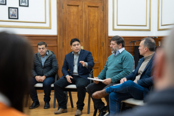 Histórica reunión: Vidal potencia el desarrollo agropecuario en Santa Cruz