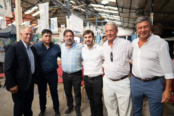 El presidente del CAP acompañó al Gobernador Claudio Vidal en la Exposición ganadera de Comodoro Rivadavia