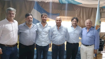 Presidente del CAP, Adrián Suárez, participó de la 100º Exposición Rural en Puerto Deseado