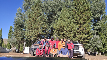 Brigadistas santacruceños regresan tras combatir incendios en Neuquén