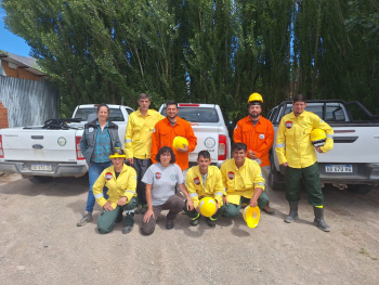 Continúa el fortalecimiento a las Brigadas de Incendios en Santa Cruz