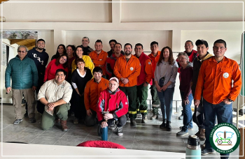 Finalizó el Curso de Entorno del Fuego para combatientes voluntarios
