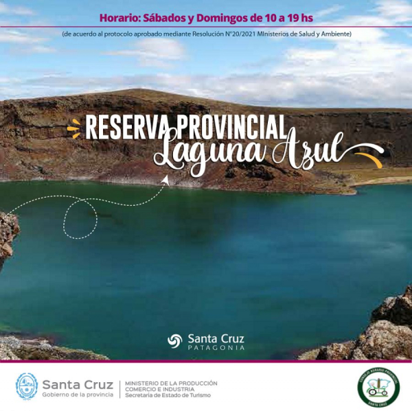 Información y recomendaciones para visitar la Reserva Provincial Laguna Azul