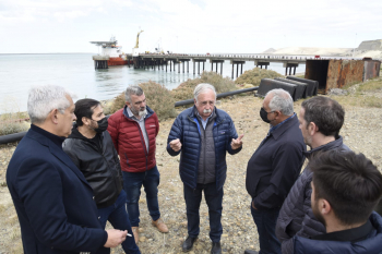Visita de Julián Domínguez a Santa Cruz: &quot;Es una importante demostración de apoyo de Nación a Alicia Kirchner&quot;