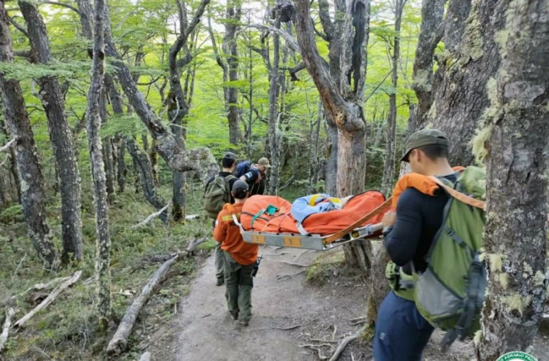 Organismos provinciales y nacionales realizaron acciones conjuntas en El Chaltén