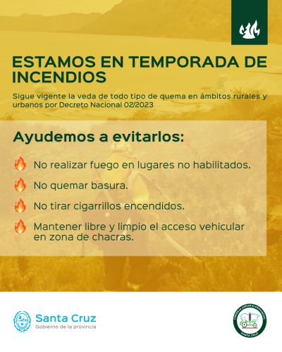 Prorroga Emergencia Ígnea