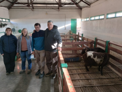 El Consejo Agrario Provincial gestiona la incorporación de nueva genética ovina a la Escuela Agropecuaria de Gobernador Gregores